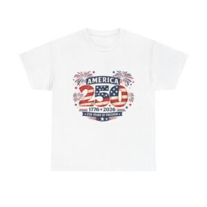 250 Years of Freedom America 250 T-Shirt — 1776–2026 Patriotic 4th of July Tee