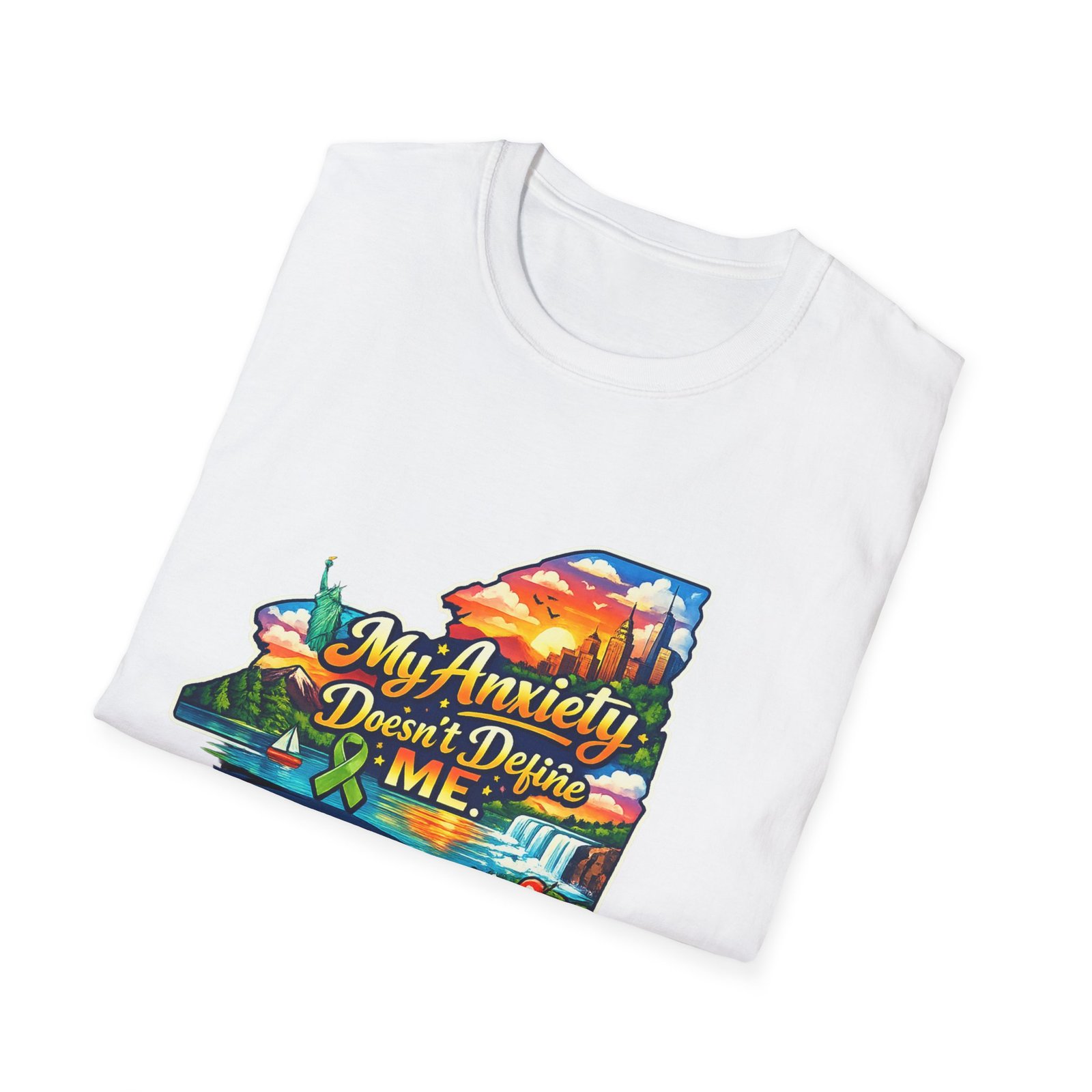 Anxiety Awareness T-Shirt — “My Anxiety Doesn’t Define Me” Inspirational Tee - Image 4